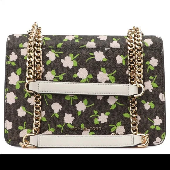 ✨LIMITED EDITION✨NEW w TAGS!✨ Michael Kors Floral Gusset Shoulder Bag